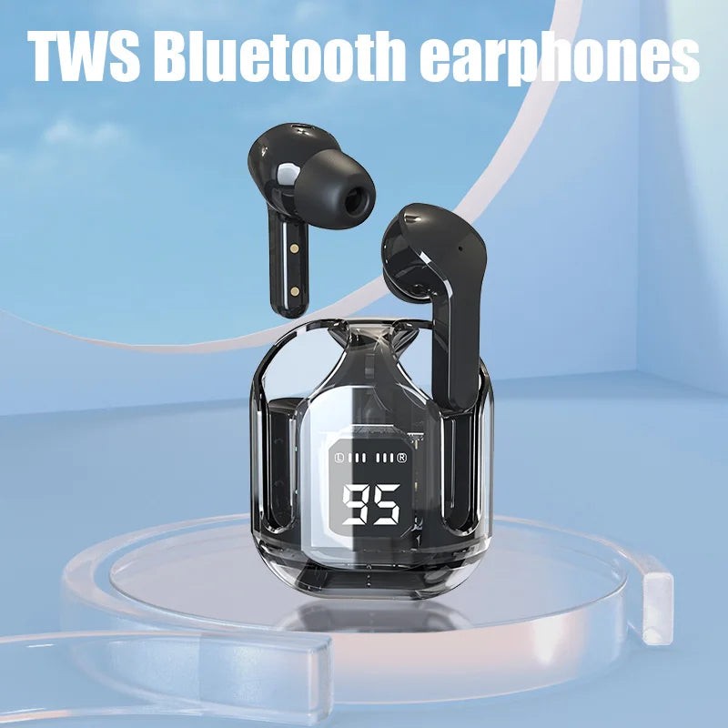 Air 31 Transparent Wireless Bluetooth Headset Small In Ear Buds Sports Stereo TWS Outdoor Sports for Phones