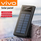 VIVO 200000mAh Solar Power Bank 3C Certification 4-in-1 Ultra Capacity LED Light Outdoor Charger Fast Charging External Battery