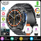 LIGE GPS Offline Map Smart Watch 860mAh Outdoor Sports Compass Altimeter 4GB Memory AMOLED Voice Call 3ATM Men Bracelets