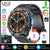 LIGE GPS Offline Map Smart Watch 860mAh Outdoor Sports Compass Altimeter 4GB Memory AMOLED Voice Call 3ATM Men Bracelets
