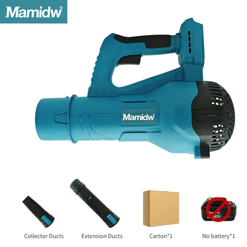 Brushless Cordless Electric Blower 2-Speed for Makita 18V Battery