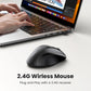 UGREEN 2.4GHz Wireless Mouse – Silent Click, 1600DPI, USB Receiver for PC, Laptop & MacBook