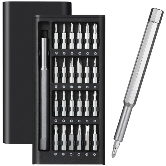 Magnetic Precision Screwdriver Set, 25 In 1 With 24 Piece Mini Pocket  Set, For Mobile Phone PC Came