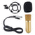 Professional BM-700 Metal Condenser Microphone – Gold-Plated Large Diaphragm for Studio & KTV