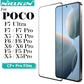 Nillkin for Xiaomi Poco  X7 Pro F7 Ultra F7 Pro X6 Pro F6 Pro F5 Pro X5 Pro Tempered Glass Full Cover Screen Protectors
