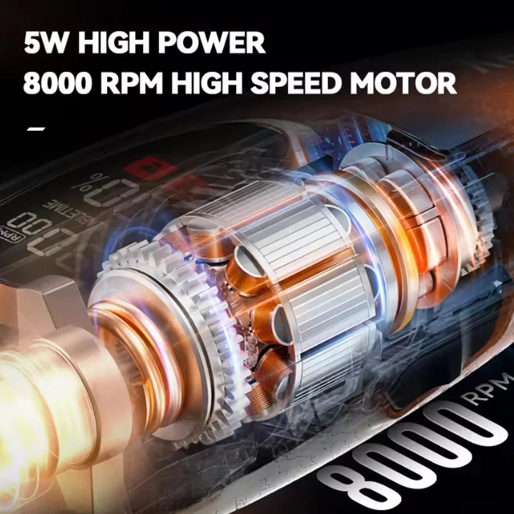 Kemei KM-1687 Professional Hair Clipper Set – Wireless, Rechargeable, Multi-Use