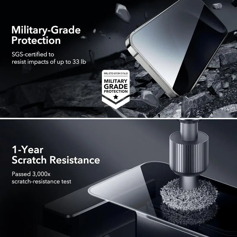 5PCS Anti-Spy Glass For iPhone 16 15 14 13 12 11 Pro Max Privacy Screen Protectors For iPhone X XS XR 7 8 Plus SE Tempered Glass