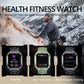 2025 New Outdoor Smart Watch Waterproof Blood Pressure Oxygen Heart Rate Health Fitness Monitor Men Women Sports
