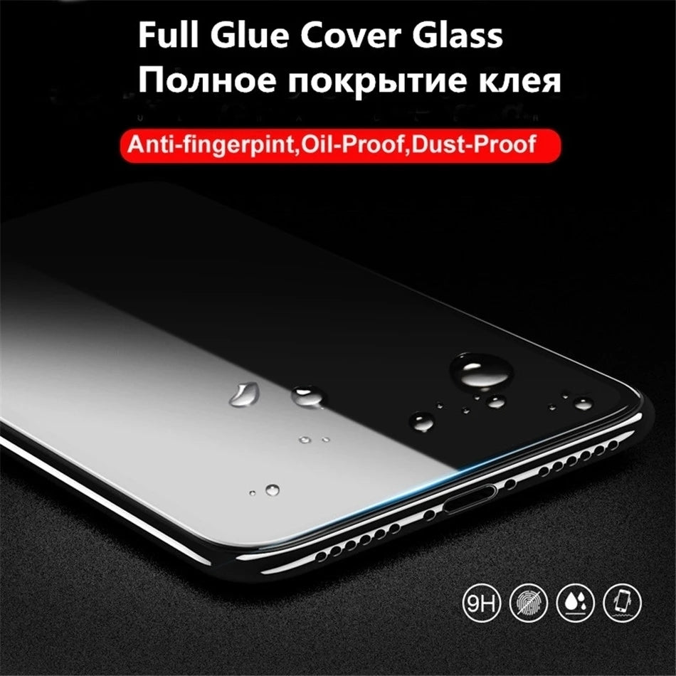 Full Gule Glass For Poco X7 Pro Tempered Glass Poco X7 Pro Screen Protector HD Protective Phone Camera Lens Film Poco X7 Pro