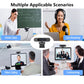 TOALLIN 1080P Webcam Windows Hello Face Recognition PC Camera with Microphone for TikTok/YouTube