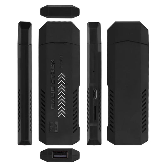 GD10 Plus Game Stick – 58,000 Games, 4K HD Console with Wireless Controllers