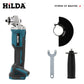 HILDA 21V Brushless Angle Grinder - Rechargeable Polishing Tool