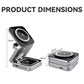 Foldable 3 In 1 Wireless Charging Station For iPhone 15 14 13 12 AirPods 3/2 iWatch 9 8 7 for Samsung Galaxy Magnetic Charger