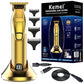 Kemei Professional Hair Trimmer – Electric Shaver & Rechargeable Hair Clipper