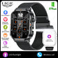 2025 New Professional Sports Smart Watch Men 2.01'' Large Screen Bluetooth Call Flashlight Waterproof Outdoor