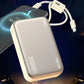 2025 NEW 66W 20000mAh Fast Charge Power Bank CCC Certification with Cable for Xiaomi Huawei Samsung IPhone