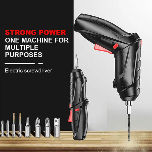 3.6V Rechargeable Cordless Electric Screwdriver with Lithium Battery