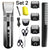 Professional Electric Hair Clipper – Waterproof, LED Display, USB Charging Set