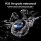 A18 Pro Wireless Bluetooth 5.4 Earphones Touch Screen Control Sports Waterproof Gaming Earphones with Microphone Earphones