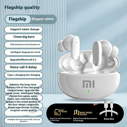 Original XIAOMI Earphone TWS Bluetooth Headset HiFi Wireless Headphone Mic Noise Reduction Earbuds Waterproof Game Motion S90
