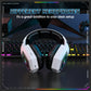 ONIKUMA 2.4GHz Wireless Gaming Headset for PS5 PS4 PC Mac with Noise Cancelling Microphone and RGB Light
