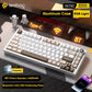 Leobog Hi75C Pro Wireless Mechanical Keyboard – 75% Layout, RGB, BT & 2.4G Wired
