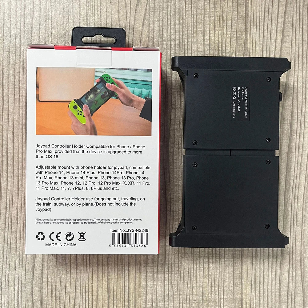 Mobile Game Controller Gaming Grip Handle Adapter Fit For Nintend Switch/Oled Joy-Con for IOS Android Mobile Phone Gaming Holder