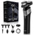 SEJOY 3-in-1 Electric Shaver – Cordless Beard & Nose Hair Trimmer, Waterproof USB Rechargeable