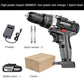 Industrial grade brush electric drill,  screwdriver, self-locking metal clamp, wireless power driver, DC lithium-ion bat