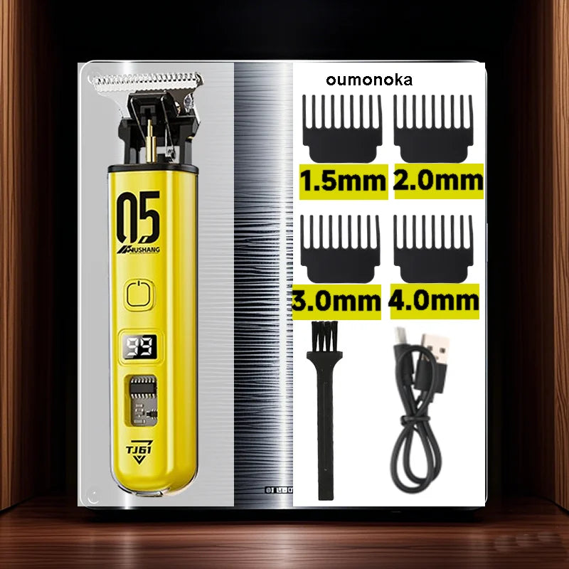 Professional Men’s Hair Cutting Machine – Electric Trimmer, Shaver & Beard Cutter