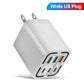 3PD+3USB 100W Wall Charger – QC 3.0 Fast Charging Adapter for iPhone, Samsung, Xiaomi & Huawei