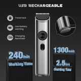 Cordless Professional Hair Clippers – Electric Barber Trimmer Kit for Men