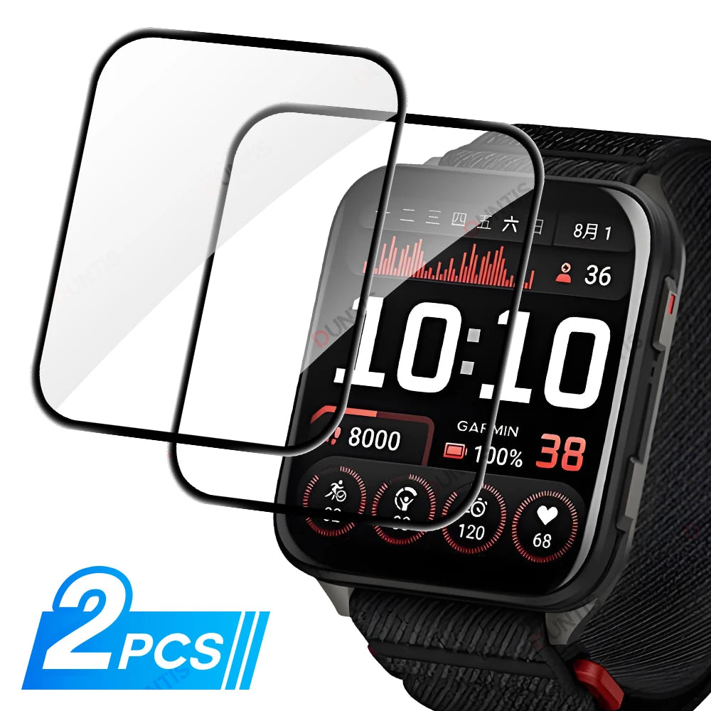 Screen Protector for Garmin Venu X1 3D Curved Screen Protector Ultra-HD Full Coverage Protective Film Accessories (Not Glass)