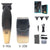 VGR Professional Hair Clipper Kit – DLC Blade, Full Metal Body, LED Display