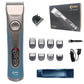 Professional Rechargeable Hair Clipper – LCD Display, Titanium Blade, 3–25mm Nozzles