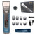 Professional Rechargeable Hair Clipper – LCD Display, Titanium Blade, 3–25mm Nozzles