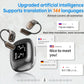 UYUXIO Real Time Translation Wireless Earbuds with 144 Language OWS LCD Touch Screen AI Language  for Business