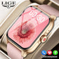 LIGE New 2025 With Flashlight Waterproof Smartwatch Men Bluetooth Calling  Women Multiple Sports Modes Man