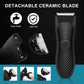 Cordless Waterproof Groin Hair Trimmer – Personal Electric Body Shaver for Men
