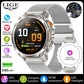 LIGE 2025 New Professional GPS Track Sports Smartwatch Outdoor RIDE Run Compass Altimeter 3ATM Fitness Bracelets 540mAh