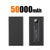 120W 80000mAh large capacity portable super fast power bank LED digital display  charging mobile for Iphone Xiaomi Samsung