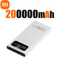 Xiaomi 200000mAh Power Bank 120W Super Fast Charging Battery High Capacity Digital Display For iPhone Samsung Huawei