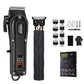 Professional Hair Clipper Set – Cordless Trimmer & Foil Shaver for Men