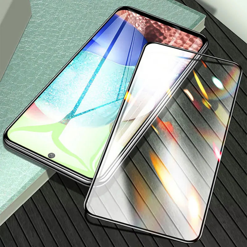 3Pcs Full Tempered Glass For Samsung Galaxy A05 A15 A25 A35 A55 S20FE A03 A13 A53 A72 A71 A51 A54 A14 A34 Screen Protector Glass