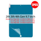 2Pcs Paper Feel Like Screen Protector for iPad 11th Generation 10th 9th 8th 7th 6th 5th 4th 3th 2th 11 A16 Film No Glass