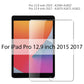 For Ipad A16 10 9 9th 10th Generation Pro 13 M4 12.9 Tempered Glass Screen Protector For Ipad Air 11 M2 M3 5 4 3 2 Mini 6 7 Film