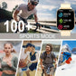 2025New Sports Smart Watch 1.83inch BT Call Message Push 100+ Sport Modes For Man Women Multi Functional Android&IOS