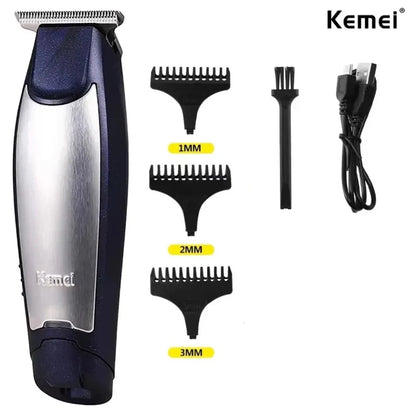 Kemei KM-5021 Professional Hair Clipper – USB Rechargeable, Bald Head Trimmer