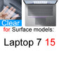 Screen Protector for Surface Pro 10 9 8 7 6 5 4 3 2 X for Microsoft Laptop 7 GO 3 Book 3 2 1 RT Film Clear Studio HD Skin Guard