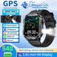 LIGE GPS Positioning Smart Watch Compass Flashlight Outdoor Watches Bluetooth Call 2.01'' Large Screen Waterproof